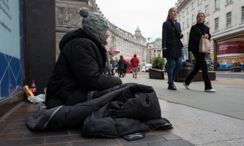 Homeless people to be given cash in first major UK trial to reduce poverty  | Homelessness | The Guardian