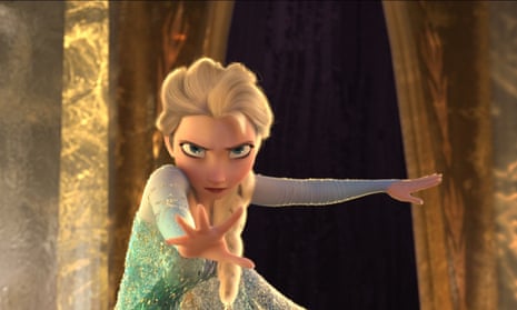 Elsa from the Disney film Frozen