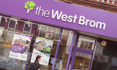 The West Brom building society branch in Harborne Birningham