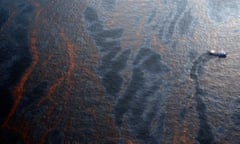 Crude oil from the Deepwater Horizon spill. The federal agency had not updated its rule regulating the chemicals used to break up offshore oil slicks since 1994.