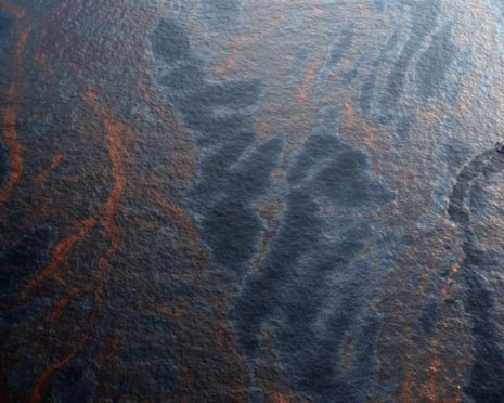 Crude oil from the Deepwater Horizon spill. The federal agency had not updated its rule regulating the chemicals used to break up offshore oil slicks since 1994.