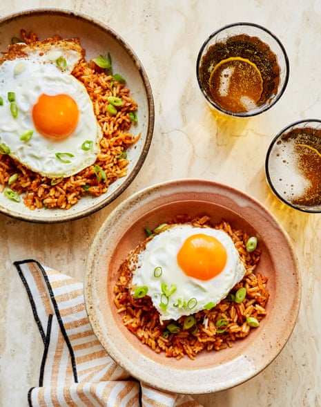 Jordan Bourke’s budget recipes with kimchi | Food | The Guardian