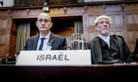 Israeli officials accuse international court of justice of antisemitic bias  | Israel-Gaza war | The Guardian