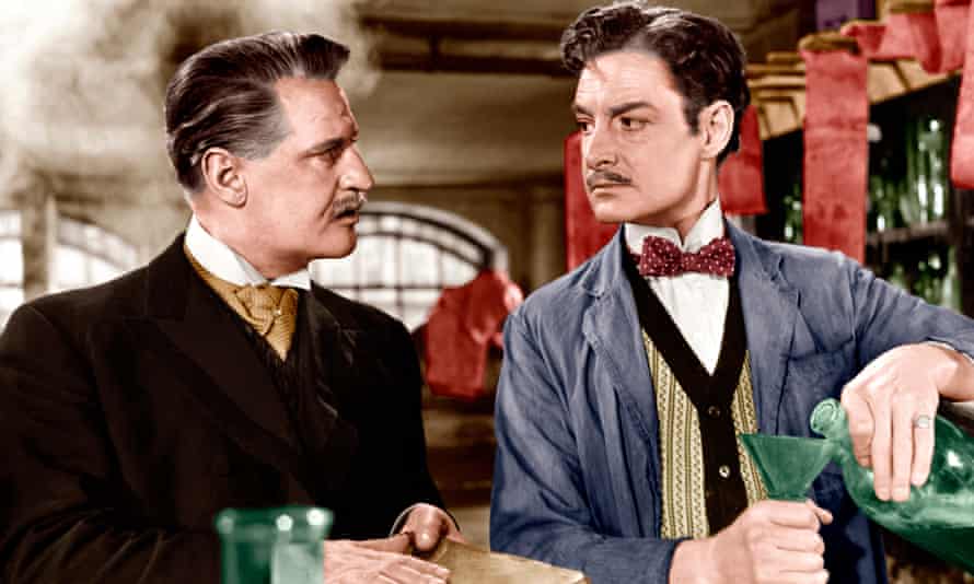 Eric Portman and Robert Donat in the 1951 biopic of Friese-Greene, The Magic Box.