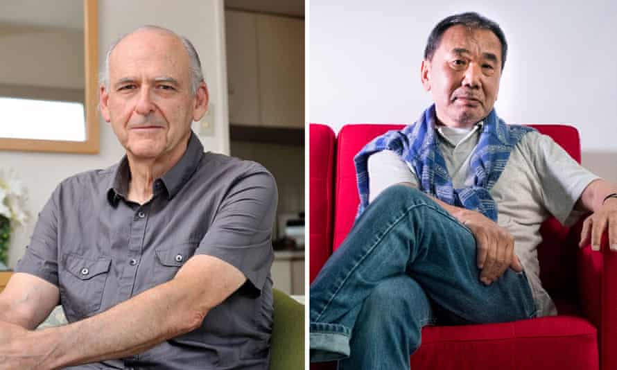 ‘I drove him absolutely crazy for a whole day giving him little questions one after ano­ther’ … Jay Rubin, left, on Haruki Murakami
