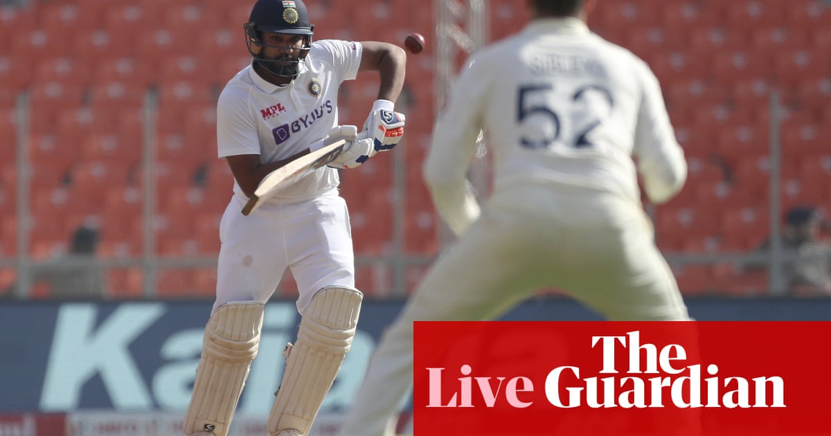 India v England: fourth Test, day two – live!