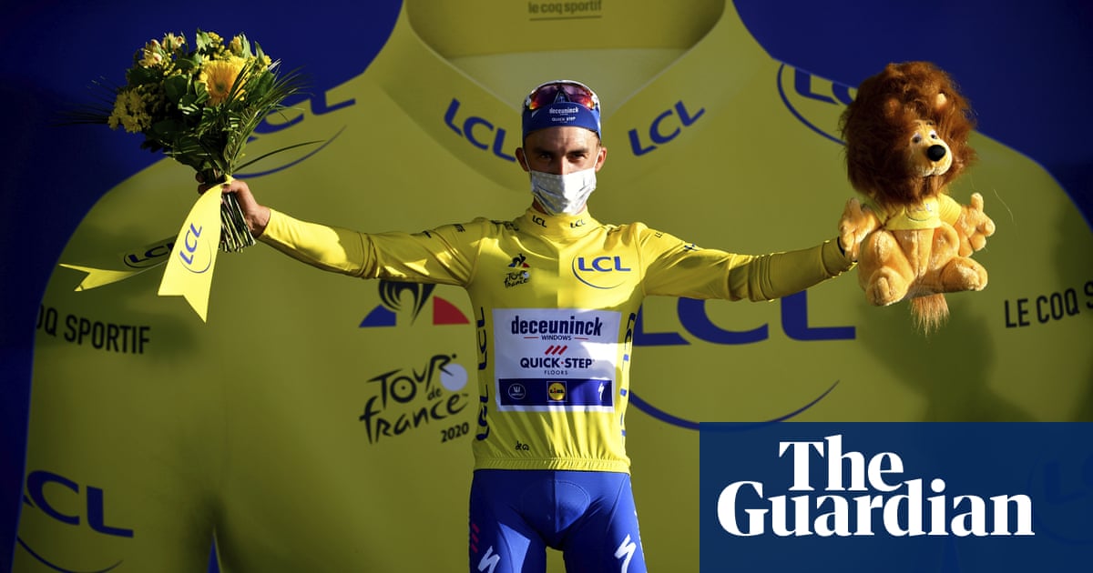 Tour De France Alaphilippe Back In Yellow After Thrilling Stage Two Finish Tour De France 2020 The Guardian