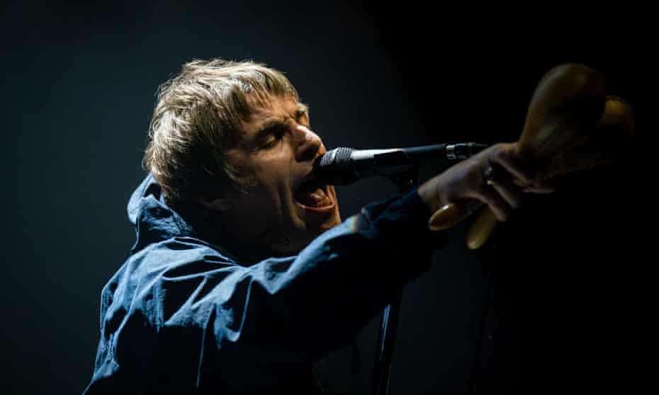 Liam Gallagher performing at the Teenage Cancer Trust Concert, Royal Albert Hall, London, 26 March 2022.