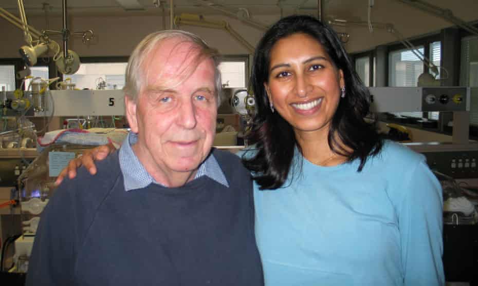 Ranjana Srivastava and her mentor