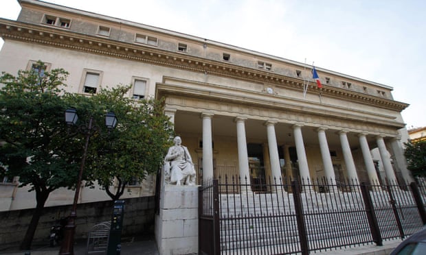 The palais de justice in Aix-en-Provence, where Sean O’Neil was found guilty of multiple rape and of corrupting minors.