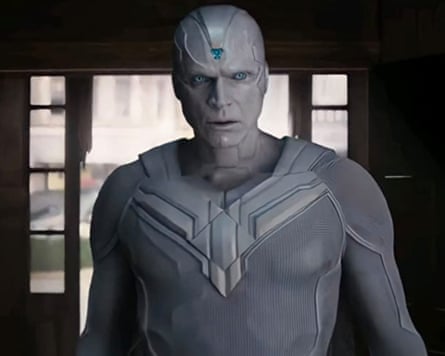 Vision (Paul Bettany) faces fierce dangers in VisionQuest.