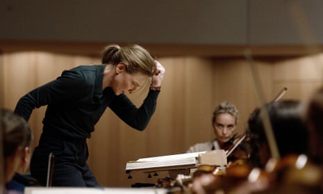 Cate Blanchett as conductor Lydia Tar, a performance that saw her win Best Actress at the 2023 Baftas.