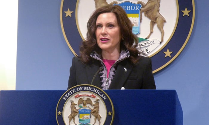 Gretchen Whitmer in March this year.