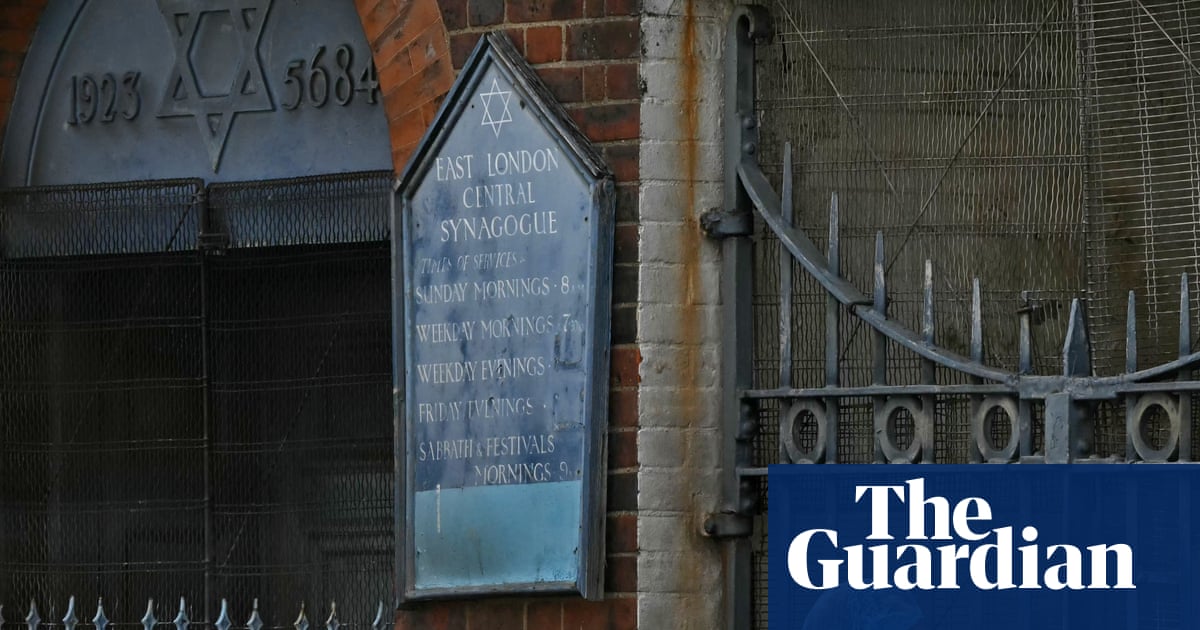 Two arrested over arson attack at former synagogue in east London Two arrested over arson attack at former synagogue in east London