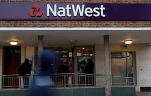 A NatWest Bank branch in Enfield, London .