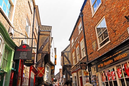 Little Shambles, Streets of York, Yorkshire, Great Britain