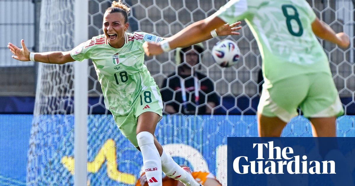 Arianna Caruso's stunner earns Italy opening Euro 2025 win against Belgium