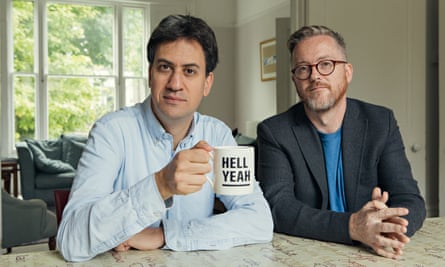Ed Miliband and Geoff Lloyd Reasons to be Cheerful
