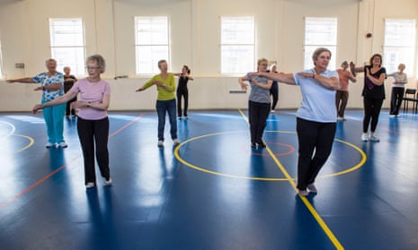 Dance to the music of time: elders are often far more active than the lazy younger generation.