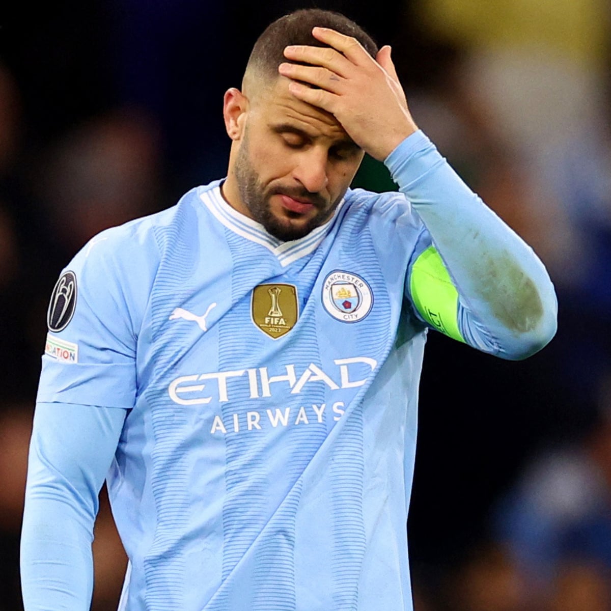 Kyle Walker urges Manchester City to channel the pain after 'cruellest' defeat | Manchester City | The Guardian
