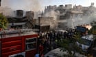 Middle East crisis live: People killed in Israeli attack on Damascus, Syrian media says