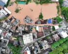 Typhoon Narra: record flood waters submerge homes and force mass evacuations in China