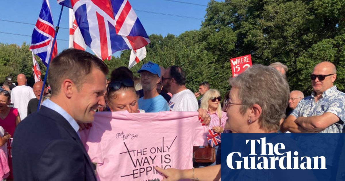 Labour condemns Robert Jenrick's visit to rally attended by far-right activist