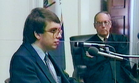 Jens Söring at trial in 1990.