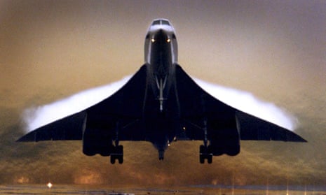 Concorde takes off from London’s Heathrow airport on July 24 2000, the day before its fateful crash in Paris.