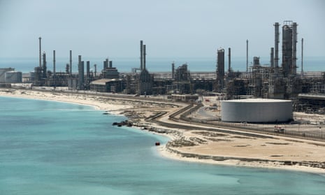 Saudi Aramco’s Ras Tanura oil refinery in Saudi Arabia