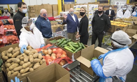 Hogan and White House adviser Ivanka Trump tour Coastal Sunbelt Produce in Laurel, Maryland in May.