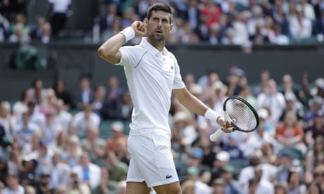 نواك جوكوويچ كسب يك امتياز مقابل يانيك سينر را جشن مي گيرد