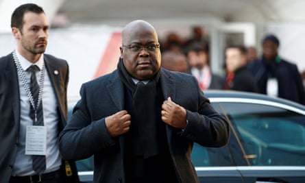 Felix Tshisekedi attends an Africa investment summit in London this month.