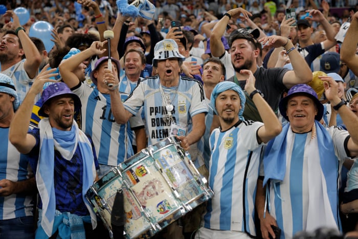 Drums, tattoos and T-shirts: Argentina's World Cup fan odyssey | Argentina | The Guardian