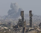 Israel-Gaza live: airstrikes reported in Gaza despite Trump’s call for Israel to stop bombing ‘immediately’