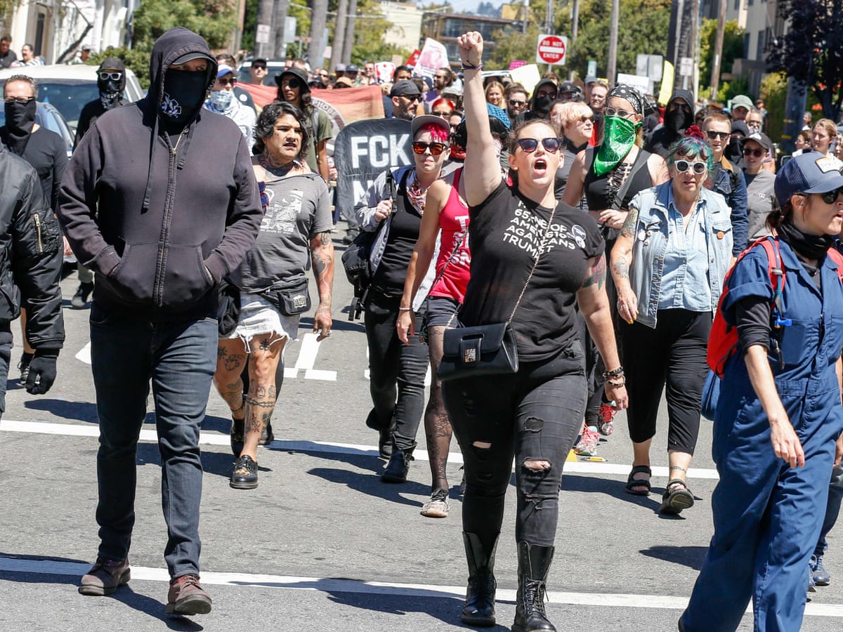 Berkeley Police Under Fire For Publishing Anti Fascist Activists Names And Photos Us News The Guardian