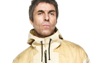 Liam Gallagher wearing an archive piece of Stone Island.