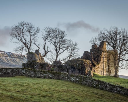 Pendragon Castle by the River Eden