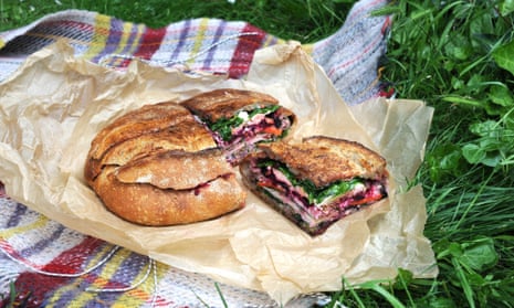 Like a sandwich, but more so: ClaireTweet’s winning muffuletta recipe is perfect for picnics.