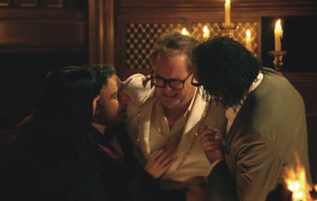 Not only did he evade defeat, but he convinced his enemies to comfort him! … The Celebrity Traitors final.