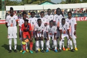 South Sudan’s national team, who played their first game last year.