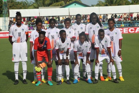 South Sudan’s national team, who played their first game last year.