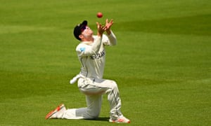 Henry Nicholls takes the catch to dismiss Rishabh Pant.
