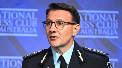 ‘Major operation’ under way in relation to Wakeley stabbing, says AFP commissioner – video