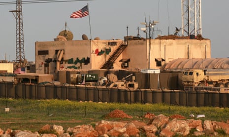 A US military base in al-Asaliyah, Syria