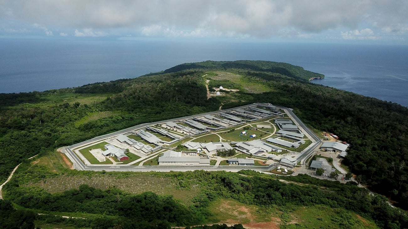 The Christmas Island immigration detention centre.