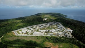 The Christmas Island immigration detention centre.