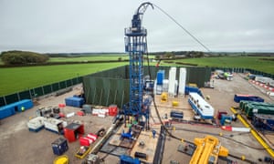 The Cuadrilla fracking site in Preston New Road, Lancashire.