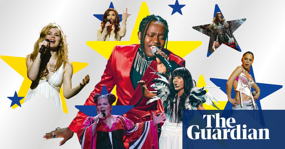 Sing about war and cluck like a chicken: tips from the pros on how to win Eurovision