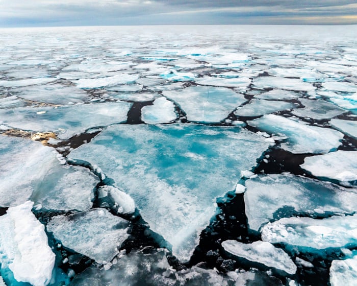 Slowdown in Arctic ice melt ends after largest winter decline on record